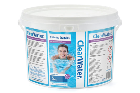 Chlorine Granules 5kg - Clearwater
