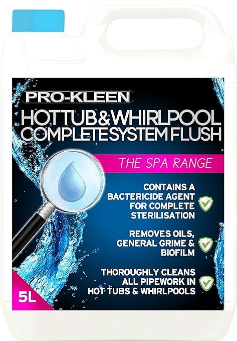 Prokleen Hot Tub Complete System Flush 5L